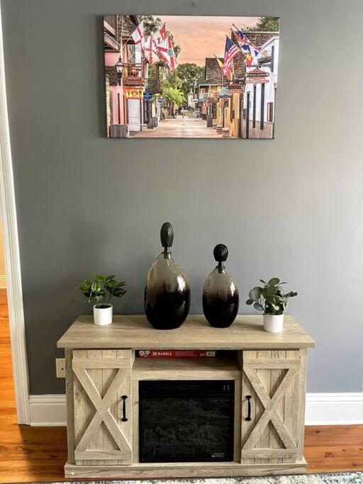 Cozy Quiet St Augustine Private Condo - 2Bed, 1 Bath, Sleeps 6, Steps To Historic St Augustine Center & All Tourist Attractions, Restaurants, Cafes, Backyard, Porch St. Augustine Exterior foto